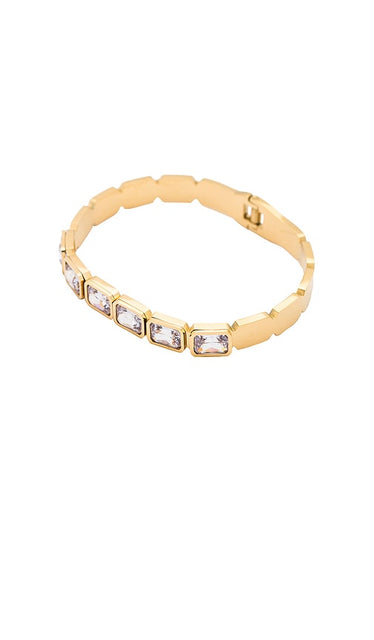 8 Other Reasons Bracelet in Metallic Gold