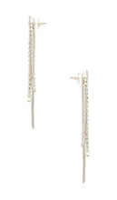 8 Other Reasons Burst Earrings in Metallic Silver