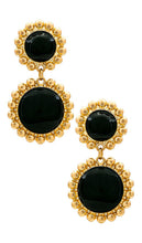 8 Other Reasons Circle Drop Earring in Black