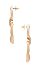 8 Other Reasons Circle Drop Earring in Metallic Gold