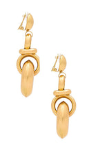 8 Other Reasons Circle Drop Earring in Metallic Gold