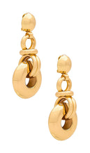 8 Other Reasons Circle Drop Earring in Metallic Gold