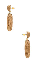 8 Other Reasons Circle Drop Earring in Tan