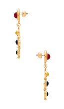 8 Other Reasons Cross Drop Earring in Metallic Gold