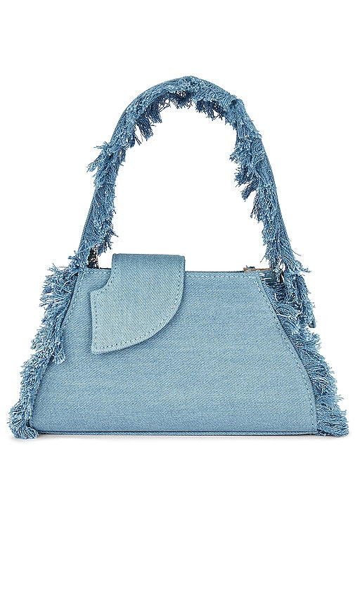8 Other Reasons Denim Bag in Blue - Sac en jean 8 Other Reasons en bleu - 8 其他原因蓝色牛仔布包 - 8 weitere Gründe Jeanstasche in Blau - 8가지 다른 이유 블루 데님 백 - Borsa in denim per 8 altri motivi in ​​blu