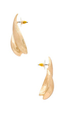 8 Other Reasons Double Tear Drop Earring in Metallic Gold