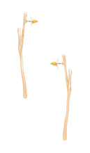 8 Other Reasons Drop Earring in Metallic Gold