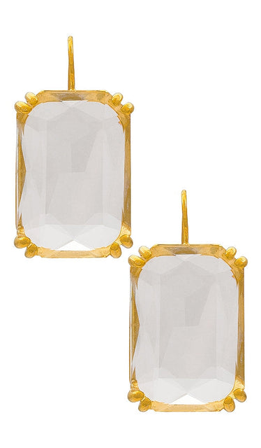 8 Other Reasons Drop Earrings in Metallic Gold