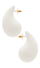 8 Other Reasons Droplet Earring in White