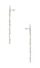 8 Other Reasons Falling Star Earrings in Metallic Silver