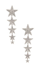 8 Other Reasons Falling Star Earrings in Metallic Silver