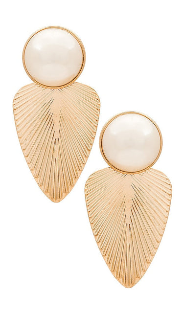 8 Other Reasons Golden Girl Earrings in Metallic Gold