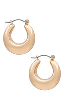 8 Other Reasons Hoop Earring in Metallic Gold