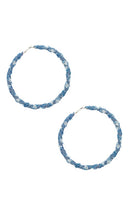 8 Other Reasons Hoop Earring in Metallic Silver