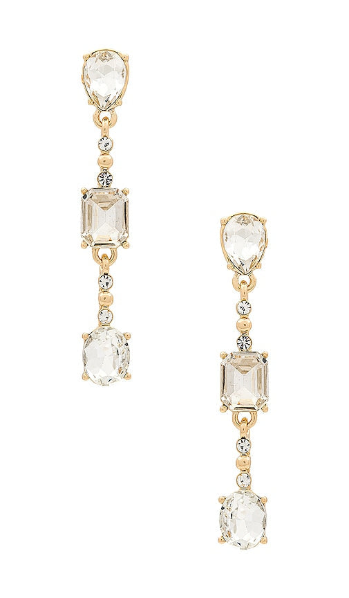 8 Other Reasons Mixed Drop Earring in Metallic Gold