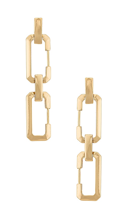 8 Other Reasons North Link Earrings in Metallic Gold