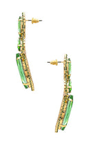 8 Other Reasons Open Arms Earrings in Green