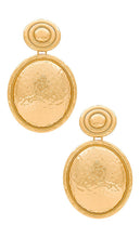 8 Other Reasons Panning For Gold Earrings in Metallic Gold