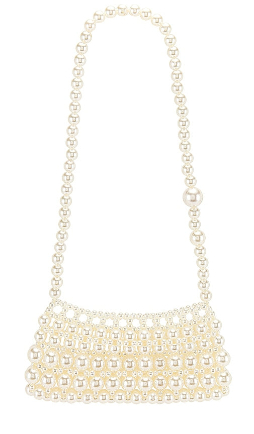 8 Other Reasons Pearl Shoulder Bag in Ivory