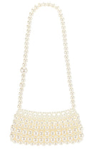 8 Other Reasons Pearl Shoulder Bag in Ivory - 8 Other Reasons Sac à bandoulière Pearl en ivoire - 8 Other Reason 象牙色珍珠单肩包 - 8 weitere Gründe Perlen-Umhängetasche in Elfenbein - 8가지 다른 이유 아이보리 컬러의 펄 숄더백 - Borsa a tracolla con perle per 8 altri motivi in ​​avorio