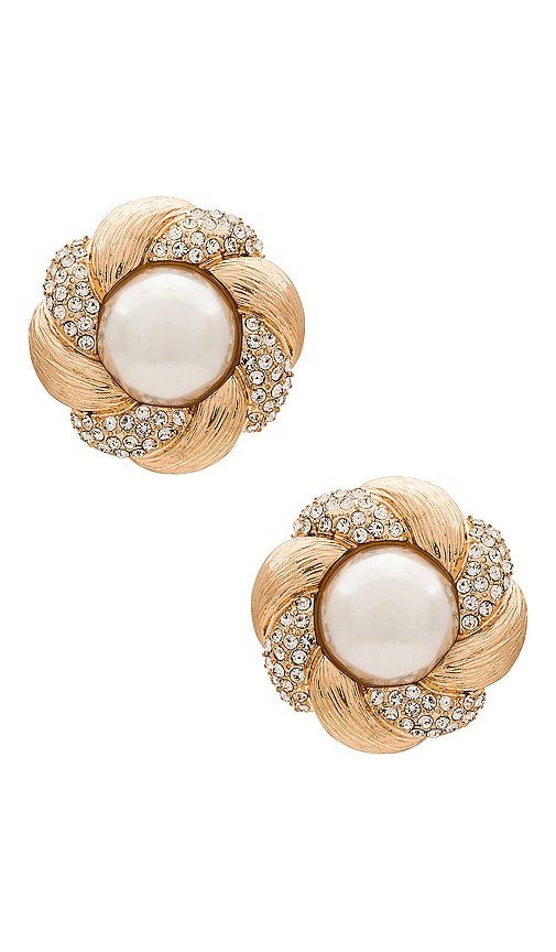 8 Other Reasons Pearl Stud Combo Earring in Ivory