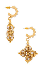 8 Other Reasons Pearly Gates Earrings in Metallic Gold