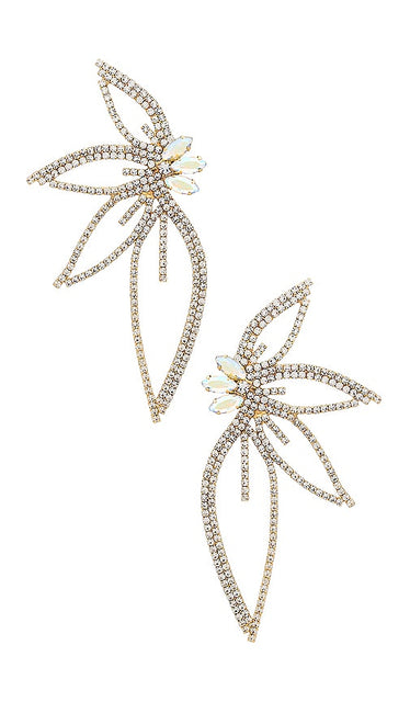 8 Other Reasons Petal To the Metal Earrings in Metallic Silver