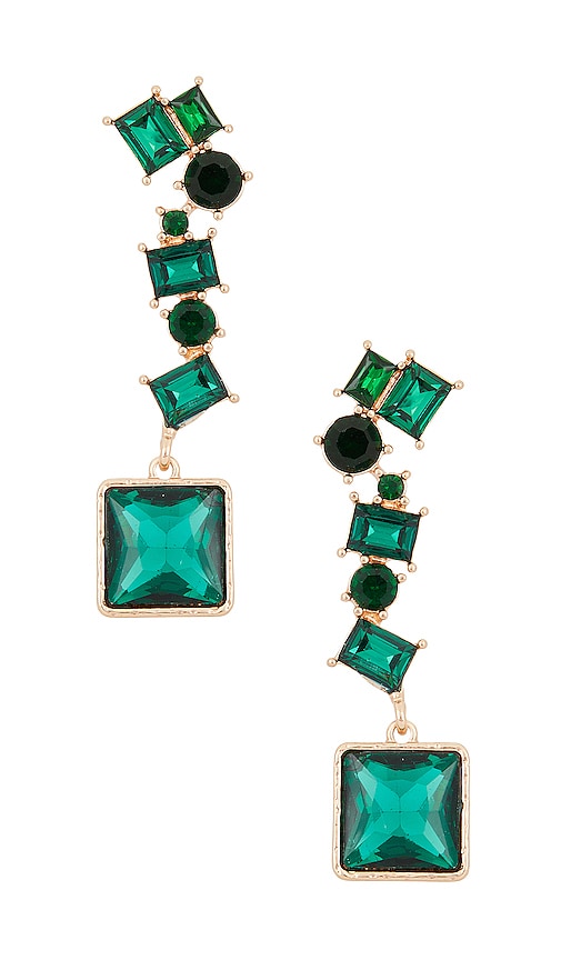8 Other Reasons Royalty Earrings in Green