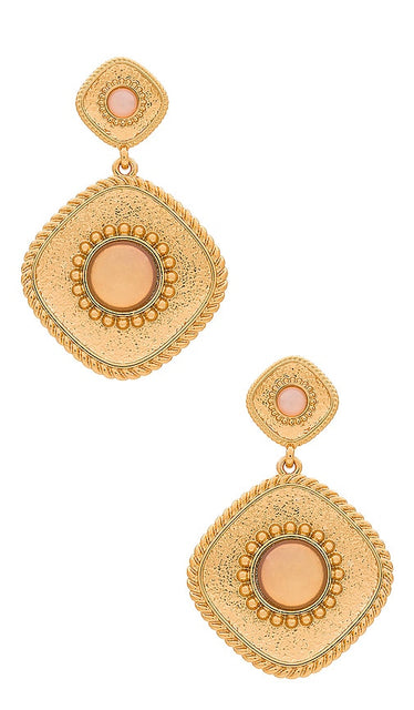 8 Other Reasons Serving Earrings in Metallic Gold