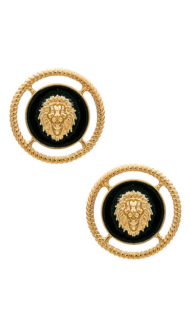 8 Other Reasons Stud Earrings in Metallic Gold