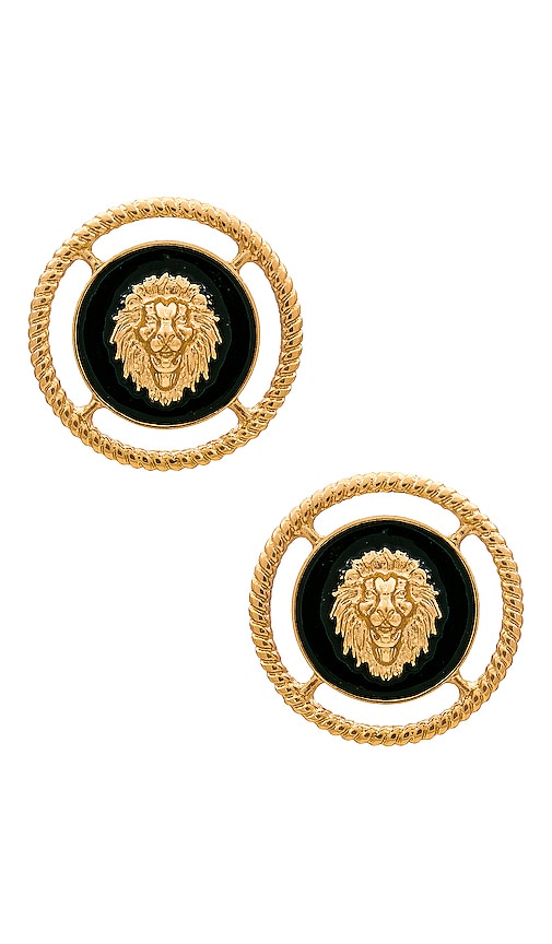 8 Other Reasons Stud Earrings in Metallic Gold