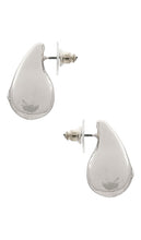 8 Other Reasons Teardrop Earring in Metallic Silver