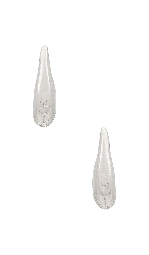 8 Other Reasons Teardrop Earring in Metallic Silver