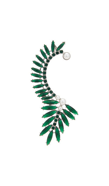 8 Other Reasons Vine Climber Earrings in Green