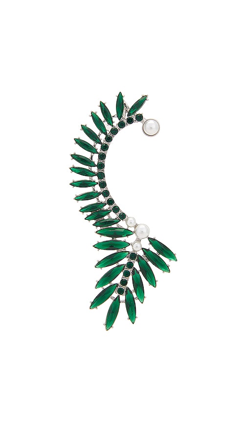 8 Other Reasons Vine Climber Earrings in Green