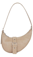 8 Other Reasons Crescent Buckle Bag in Tan