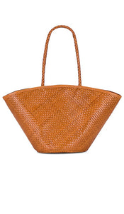 8 Other Reasons Woven Tote Bag in Cognac