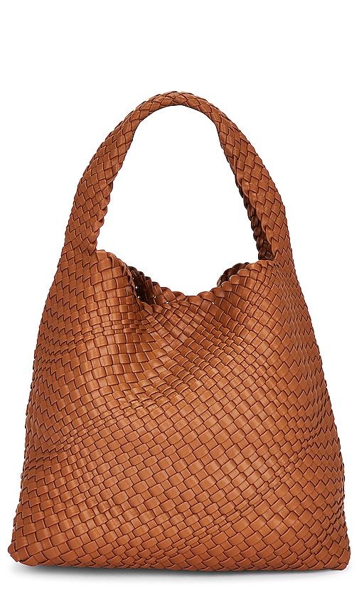 8 Other Reasons Weaved Tote in Cognac