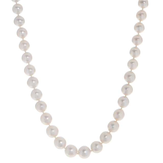 9-11.5mm Fresh Water Cultured Pearl Strand Necklace