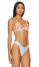 ACACIA Baja Bikini Top in Rust