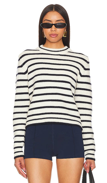 AEXAE Cashmere Jumper in Ivory - AEXAE Pull en Cachemire en Ivoire - AEXAE 象牙色羊绒毛衣 - AEXAE Kaschmirpullover in Elfenbein - AEXAE 캐시미어 점퍼 - Maglione in cashmere AEXAE color avorio