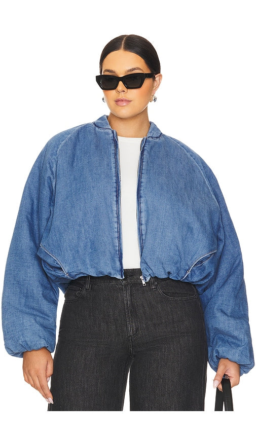AFRM Billie Jacket in Blue