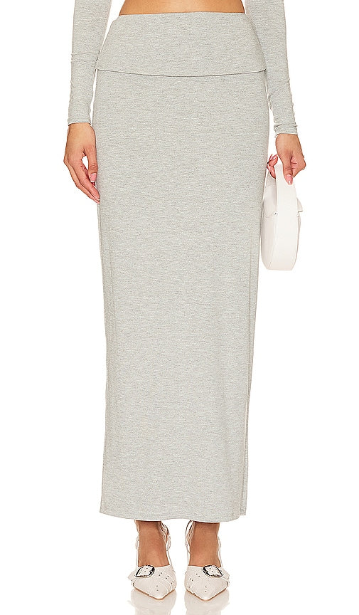 AFRM Esin Skirt in Light Grey - Jupe AFRM Esin en gris clair - AFRM Esin 浅灰色半身裙 - AFRM Esin Rock in Hellgrau - AFRM 에신 스커트 - Gonna AFRM Esin in grigio chiaro