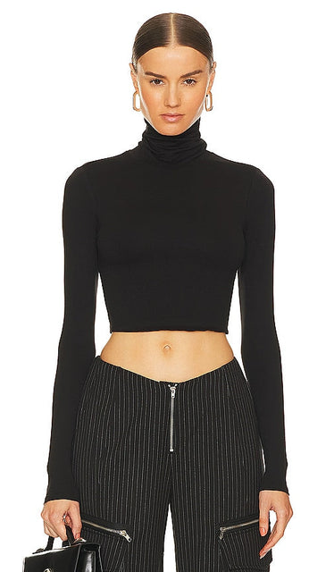 AFRM Micaela Top in Black - AFRM Micaela Haut en Noir - AFRM Micaela 黑色上衣 - AFRM Micaela Top in Schwarz - AFRM Micaela 탑 - Maglia AFRM Micaela in nero