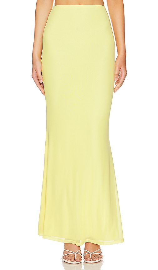 AFRM Tegan Skirt in Yellow - Jupe AFRM Tegan en jaune - AFRM Tegan 黄色裙子 - AFRM Tegan Rock in Gelb - AFRM Tegan 스커트 - Gonna Tegan AFRM in giallo