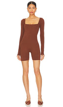 AFRM X Revolve Essential Alani Romper in Cognac