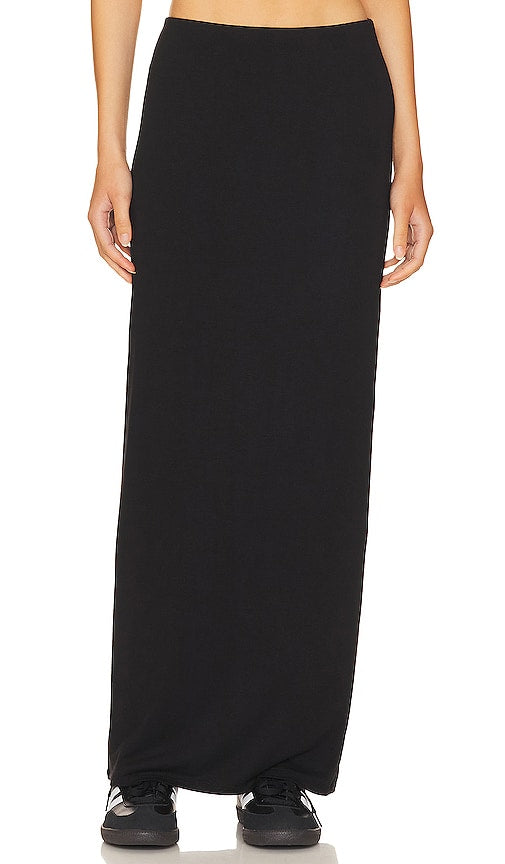 AFRM X Revolve Essential Farah Maxi Skirt in Black - AFRM X Revolve - Jupe longue Farah essentielle - Noir - AFRM X Revolve Essential Farah 黑色长裙 - AFRM X Revolve Essential Farah Maxirock in Schwarz - AFRM X Revolve Essential Farah 맥시 스커트 - Gonna lunga AFRM X Revolve Essential Farah in nero