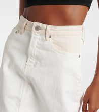 AG Jeans Denim midi skirt