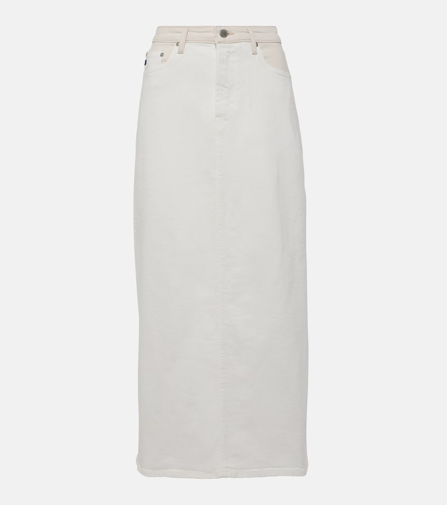AG Jeans Denim midi skirt - AG Jeans 牛仔中长裙