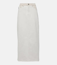AG Jeans Denim midi skirt - AG Jeans 牛仔中长裙